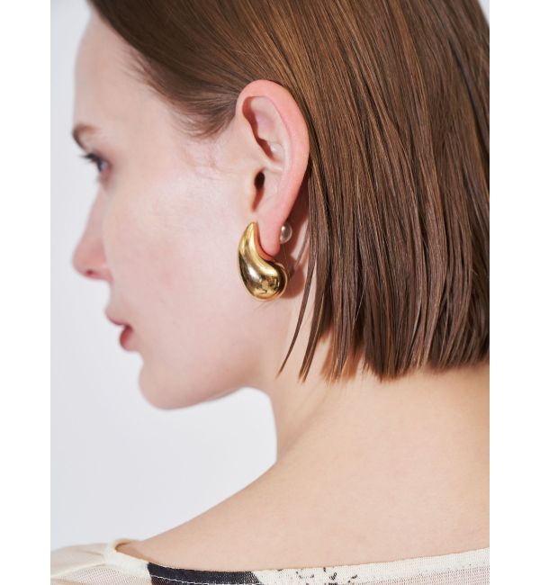 ELENDEEK「DROP PEARL LARGE PIERCE」|ピアス|