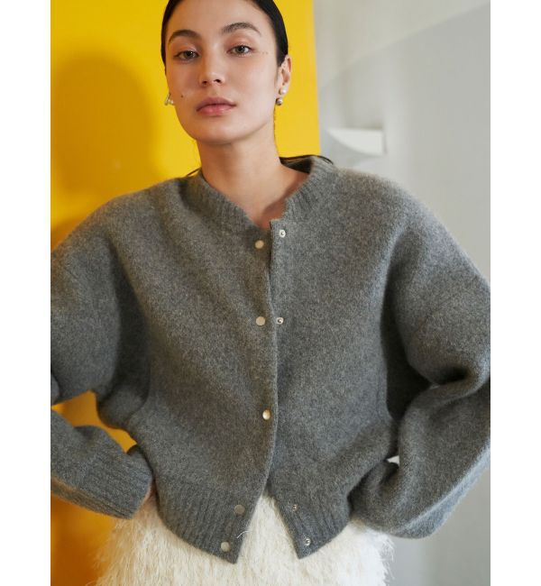 ELENDEEK「CN RACCOON MIX BZ」|カーディガン|