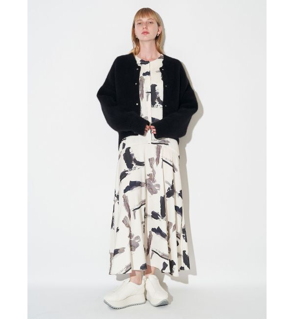 ELENDEEK「CN RACCOON MIX BZ」|カーディガン|