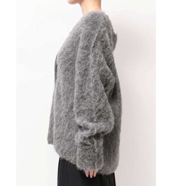 ELENDEEK「ALPACA SHAGGY KTCD」|カーディガン|