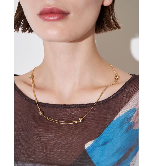 ELENDEEK「MULTI SLIDER NECKLACE」|その他|