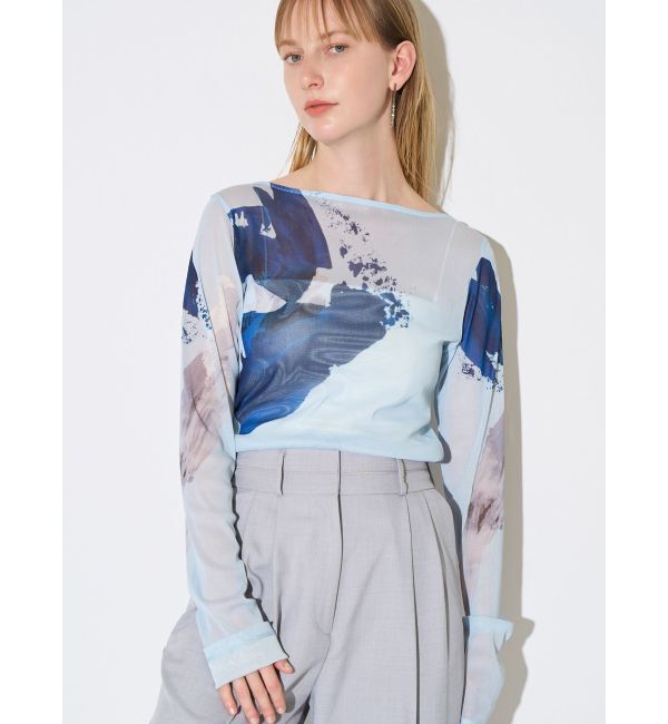 ELENDEEK「ORE GLINT SKIN CS」|Tシャツ・カットソー|アイスブルー