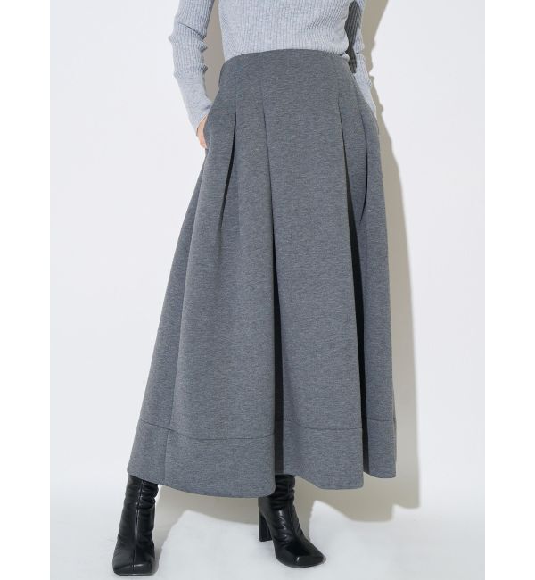 ELENDEEK「JERSEY TUCK FLARE SK」|スカート|
