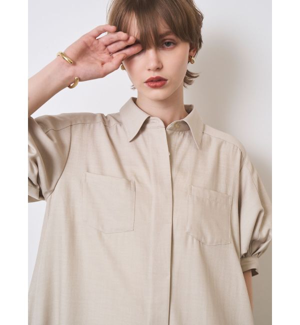 ELENDEEK「RELAXY SHIRT OP」|ワンピース|