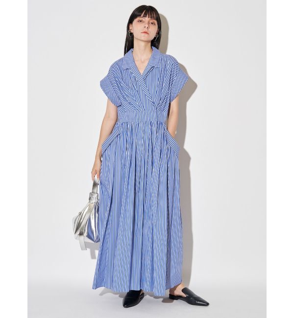 ELENDEEK「W COLLAR SHIRT OP」|ワンピース|