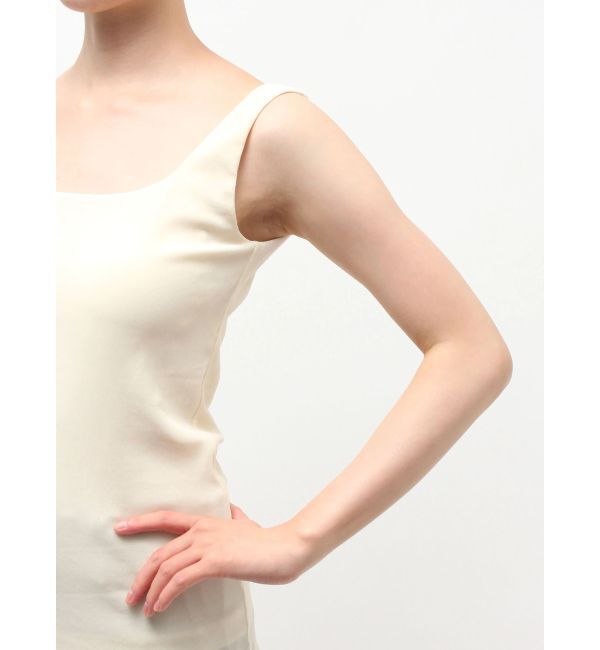 ELENDEEK「FROCKY TULLE PAD TANK」|タンクトップ|