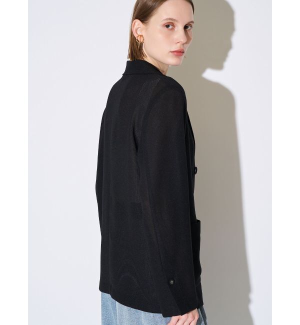 ELENDEEK「SHEER JK」|テーラードジャケット|