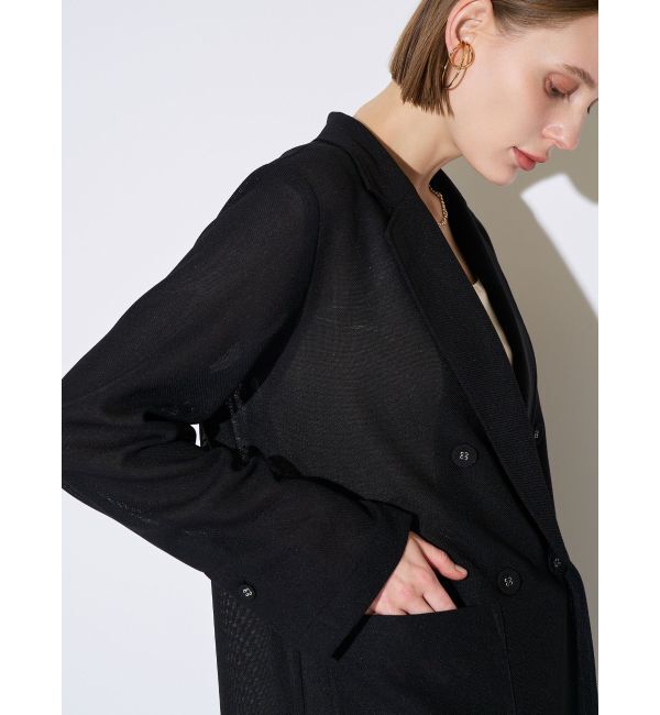 ELENDEEK「SHEER JK」|テーラードジャケット|