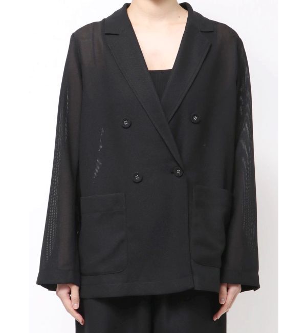 ELENDEEK「SHEER JK」|テーラードジャケット|