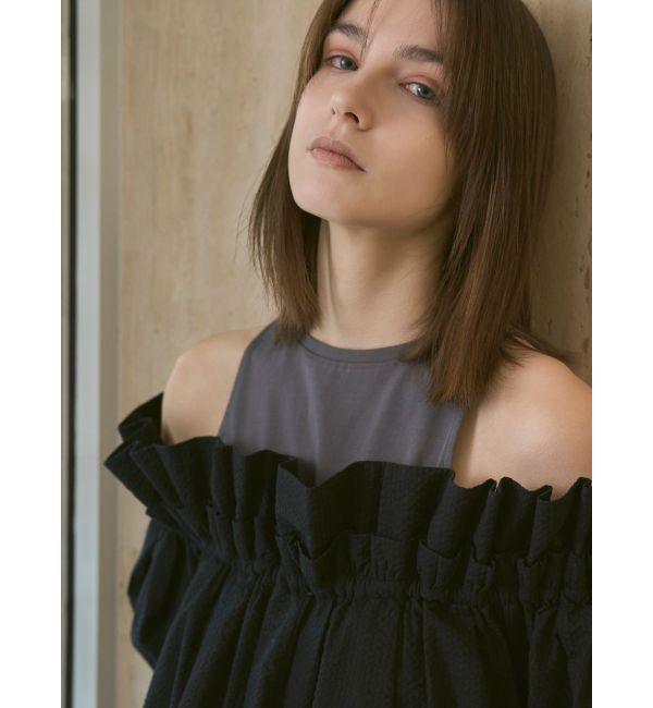 ELENDEEK「COCOON OFF-SHOULDER OP」|ワンピース|