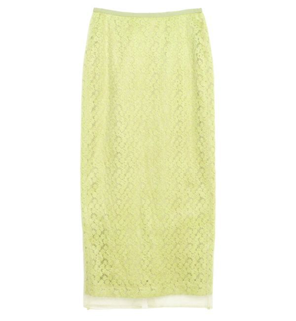 ELENDEEK「EMBROIDERY I-LINE SK」|スカート|