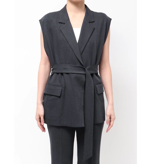 ELENDEEK「BELTED TAILORED GILET」|その他|