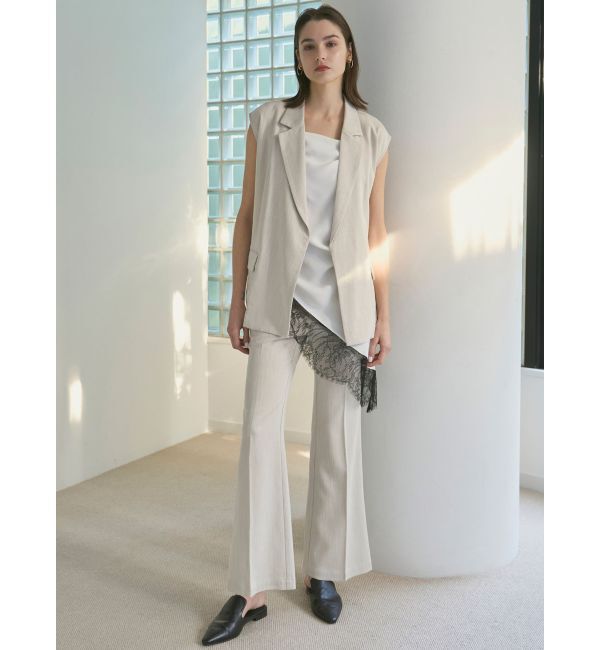 ELENDEEK「BELTED TAILORED GILET」|その他|