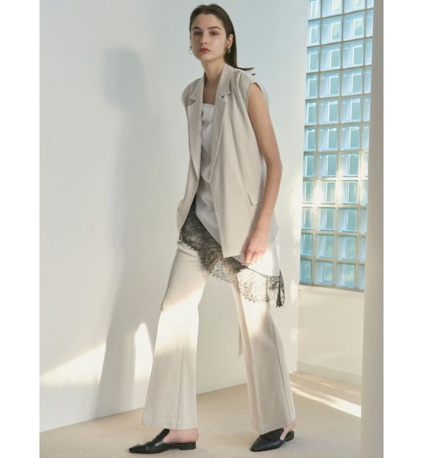 ELENDEEK「BELTED TAILORED GILET」|その他|