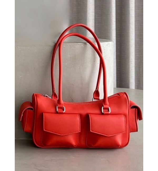 dazzlin「ツインポケットボストンバッグ」|ボストンバッグ|オレンジ