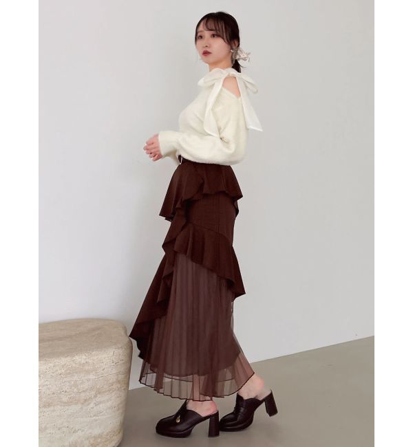 dazzlin「チャームローファーサボ」|パンプス|