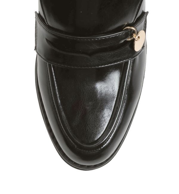 dazzlin「チャームローファーサボ」|パンプス|