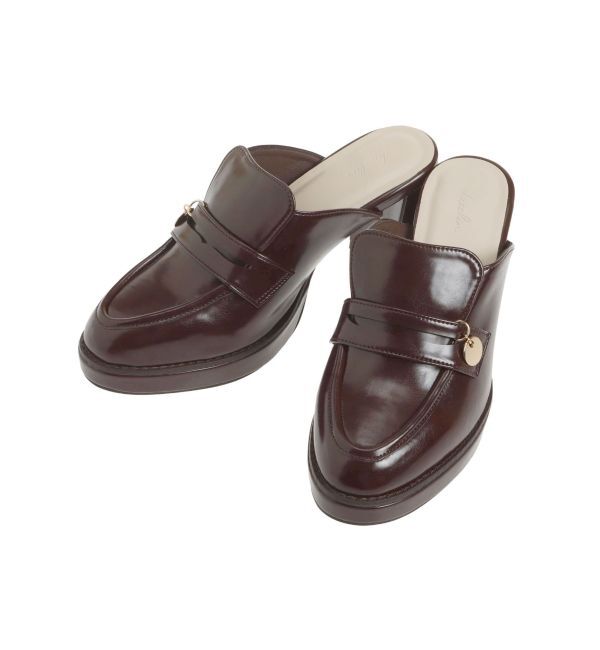 dazzlin「チャームローファーサボ」|パンプス|