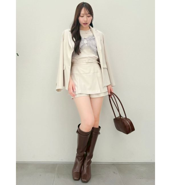 dazzlin「ロングフィットブーツ」|ロングブーツ|