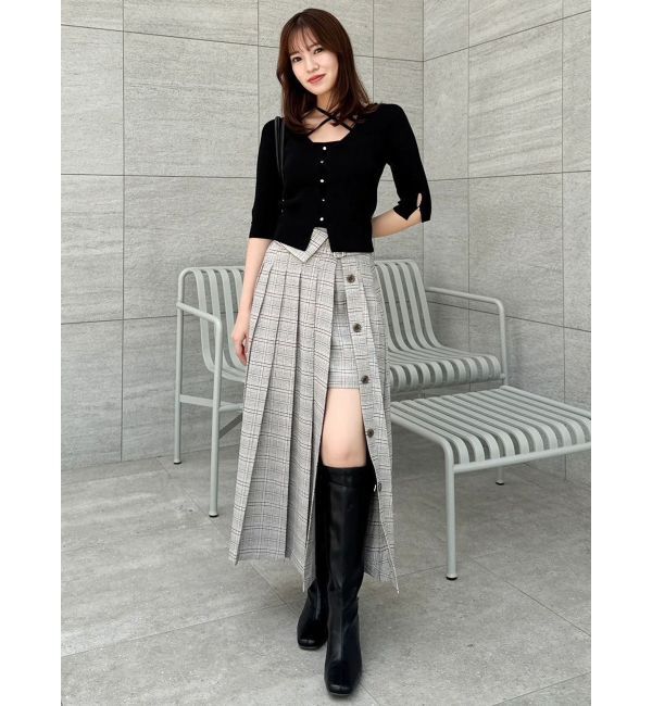 dazzlin「ロングフィットブーツ」|ロングブーツ|