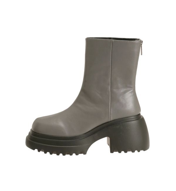 EMODA「バックジップブーツ」|ショートブーツ|