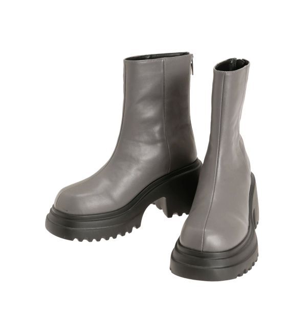 EMODA「バックジップブーツ」|ショートブーツ|