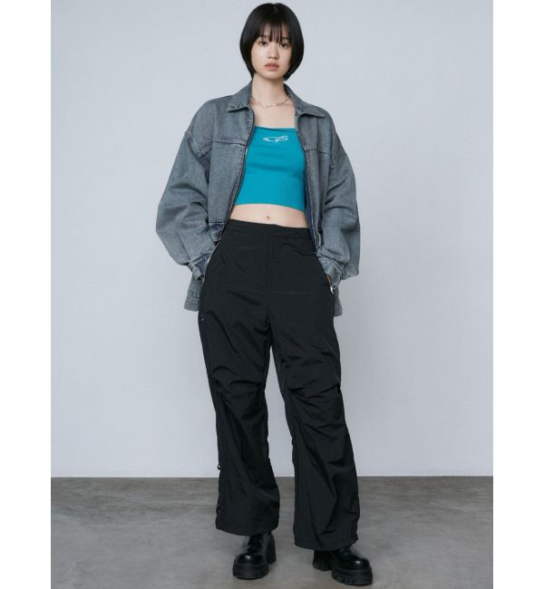 EMODA「ヴィンテージライクオーバーデニムブルゾン」|ブルゾン・スタジャン|