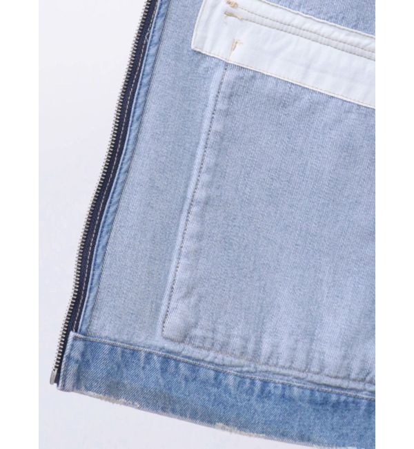 EMODA「ヴィンテージライクオーバーデニムブルゾン」|ブルゾン・スタジャン|