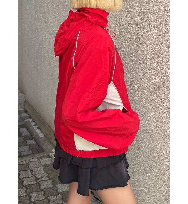 EMODA「ナイロンジップアップブルゾン」|ブルゾン・スタジャン|