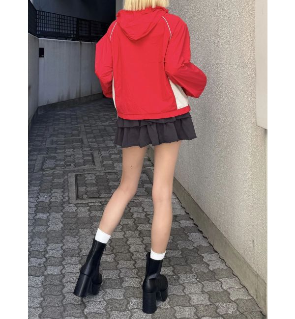 EMODA「ナイロンジップアップブルゾン」|ブルゾン・スタジャン|