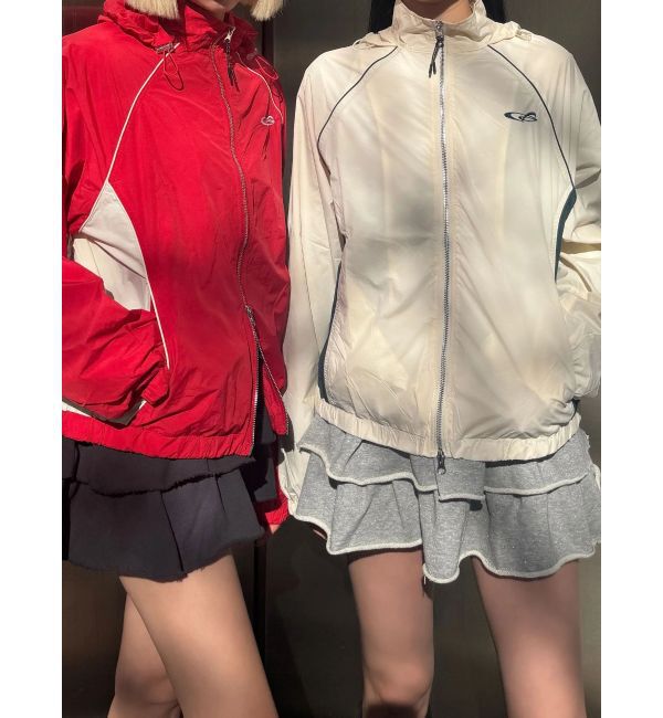 EMODA「ナイロンジップアップブルゾン」|ブルゾン・スタジャン|