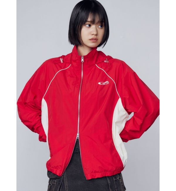 EMODA「ナイロンジップアップブルゾン」|ブルゾン・スタジャン|