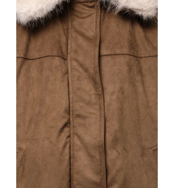 EMODA「フェイクレザーブルゾン」|ブルゾン・スタジャン|