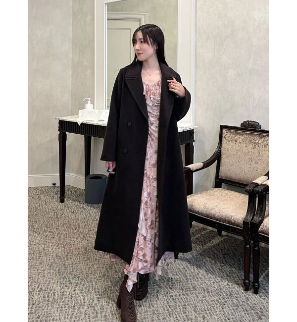 MERCURYDUO「チュールラッフルヘムワンピース」|ワンピース|