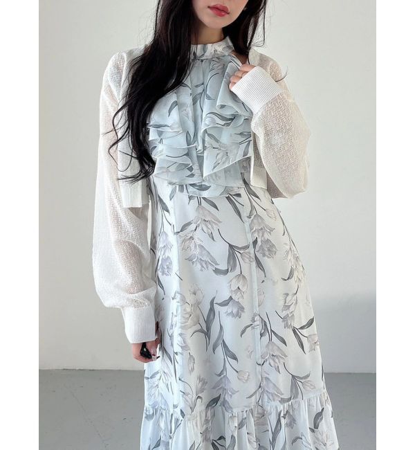 MERCURYDUO「シアーボレロカーディガン」|カーディガン|オフホワイト