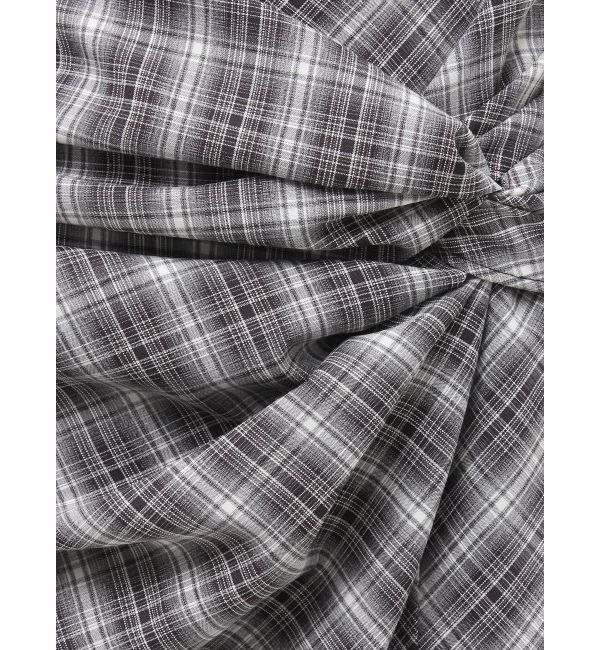 MERCURYDUO「ツイストアシメナロースカート」|スカート|