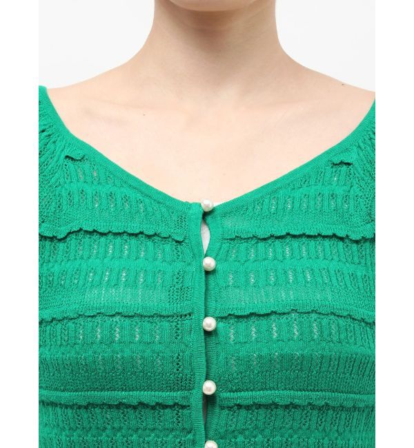 MERCURYDUO「スカシアミカーデニット」|カーディガン|