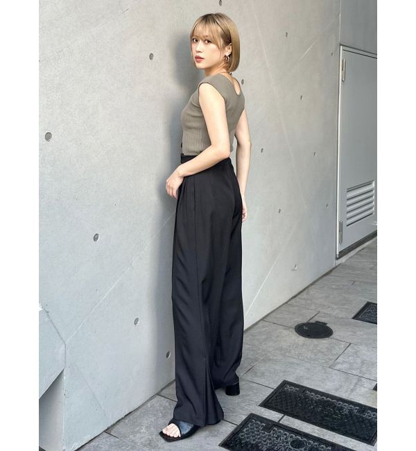 MURUA「サイドタックワイドパンツ【セットアップ着用可】」|その他|