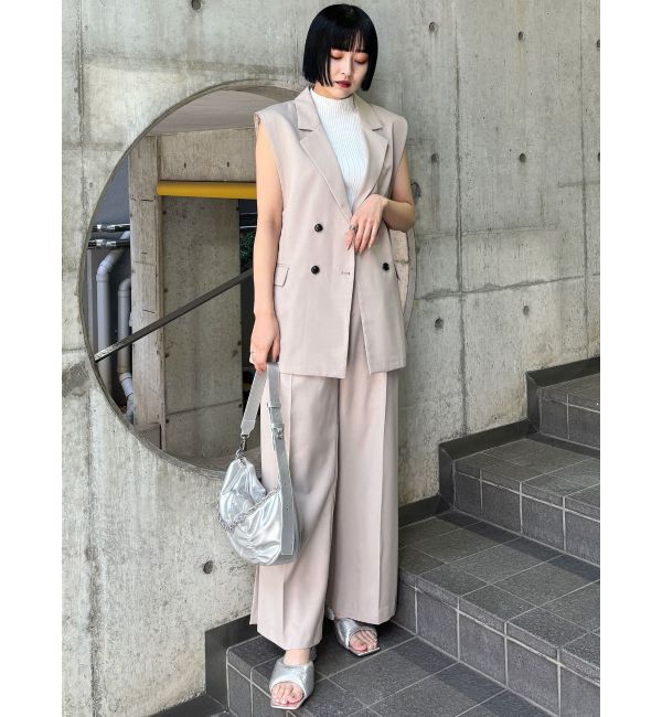 MURUA「サイドタックワイドパンツ【セットアップ着用可】」|その他|