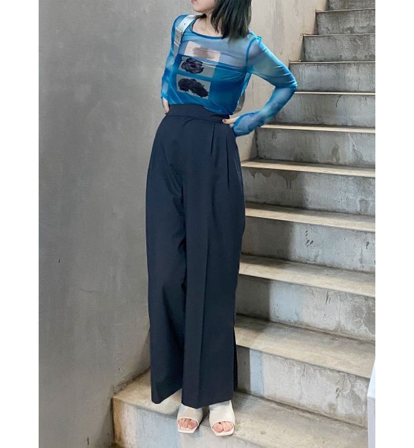 MURUA「サイドタックワイドパンツ【セットアップ着用可】」|その他|