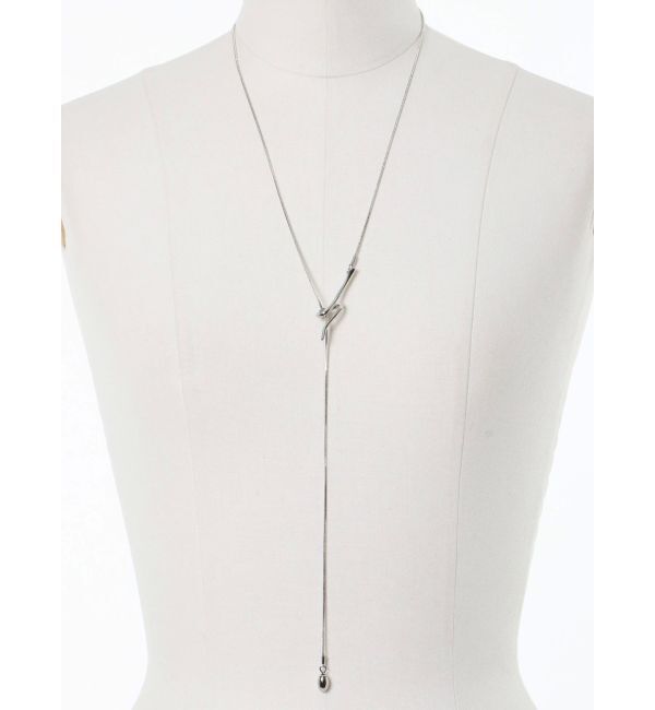 LAGUNAMOON「カーヴィパーツドロストネックレス」|ネックレス|