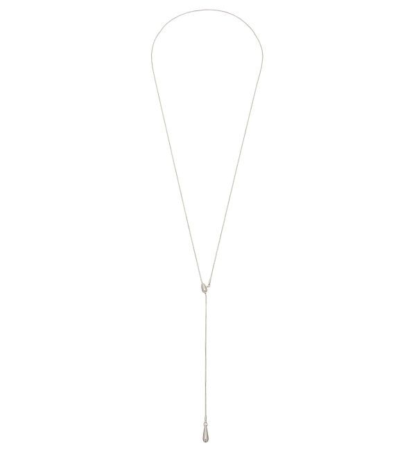 LAGUNAMOON「スネークチェーンロングネックレス」|ネックレス|シルバー