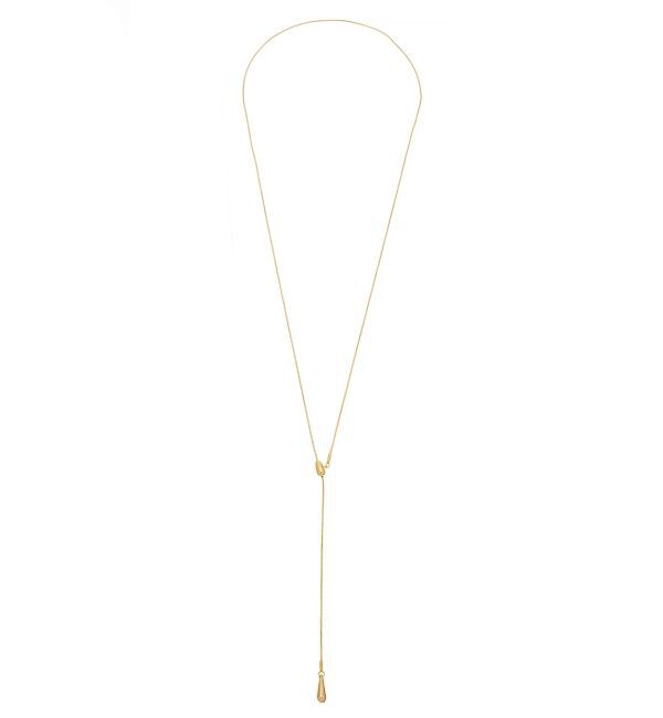 LAGUNAMOON「スネークチェーンロングネックレス」|ネックレス|ゴールド