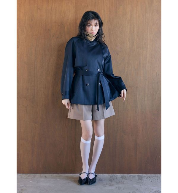 LAGUNAMOON「ミディアムトレンチコート」|トレンチコート|