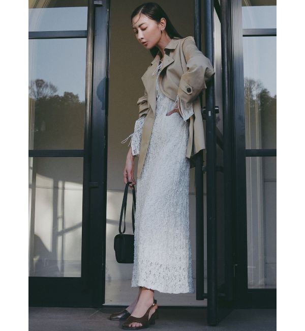 LAGUNAMOON「ミディアムトレンチコート」|トレンチコート|