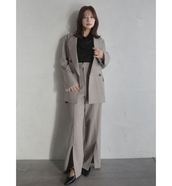 LAGUNAMOON「カットジャガードドレープブラウス」|シャツ・ブラウス|