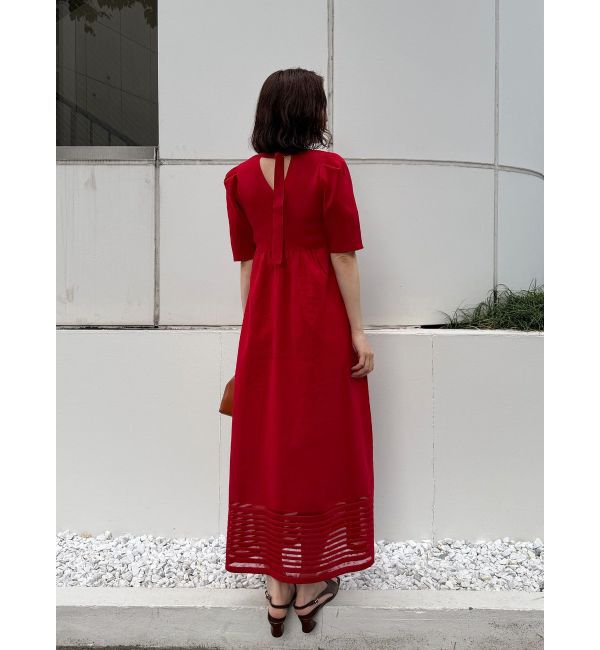 LAGUNAMOON「バックオープンフォルムニットワンピース」|ワンピース|