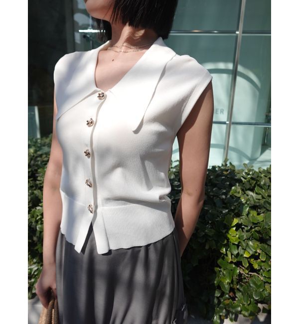 LAGUNAMOON「ニット&times;ティアードスカートドッキングワンピース」|ワンピース|