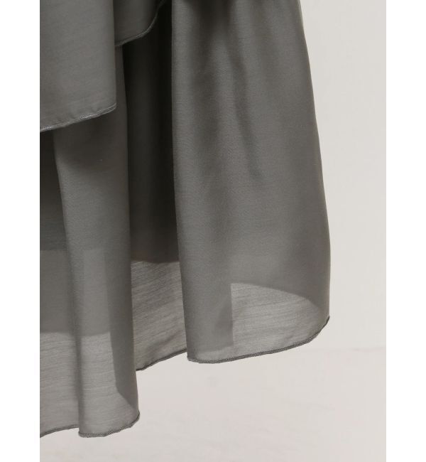 LAGUNAMOON「ニット&times;ティアードスカートドッキングワンピース」|ワンピース|