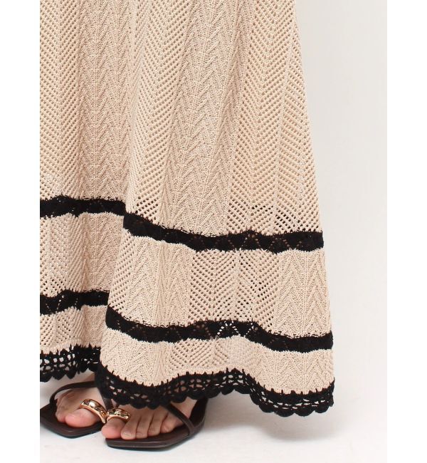 LAGUNAMOON「ノースリレースニットワンピース」|ワンピース|